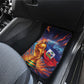 Personalized World Football 2026 Afro Haiti Car Mats Les Grenadiers Trophy Flag Art