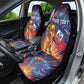 Personalized World Football 2026 Afro Haiti Car Seat Cover Les Grenadiers Trophy Flag Art