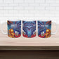 Personalized World Football 2026 Afro Haiti Ceramic Mug Les Grenadiers Trophy Flag Art