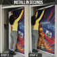 Personalized World Football 2026 Afro Haiti Door Cover Les Grenadiers Trophy Flag Art