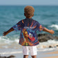 Personalized World Football 2026 Afro Haiti Kid Hawaiian Shirt Les Grenadiers Trophy Flag Art