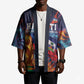 Personalized World Football 2026 Afro Haiti Kimono Les Grenadiers Trophy Flag Art