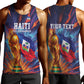 Personalized World Football 2026 Afro Haiti Men Tank Top Les Grenadiers Trophy Flag Art