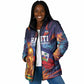 Personalized World Football 2026 Afro Haiti Padded Jacket Les Grenadiers Trophy Flag Art