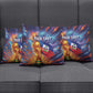 Personalized World Football 2026 Afro Haiti Pillow Cover Les Grenadiers Trophy Flag Art
