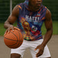 Personalized World Football 2026 Afro Haiti Sleeveless Hoodie Les Grenadiers Trophy Flag Art