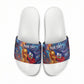 Personalized World Football 2026 Afro Haiti Slide Sandals Les Grenadiers Trophy Flag Art