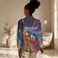 Personalized World Football 2026 Afro Haiti Women Casual Shirt Les Grenadiers Trophy Flag Art