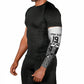 Custom World Football 2026 Egypt Arm Sleeves Pharaohs Hieroglyphs Pride White Version