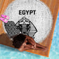 World Football 2026 Egypt Beach Blanket Pharaohs Hieroglyphs Pride White Version