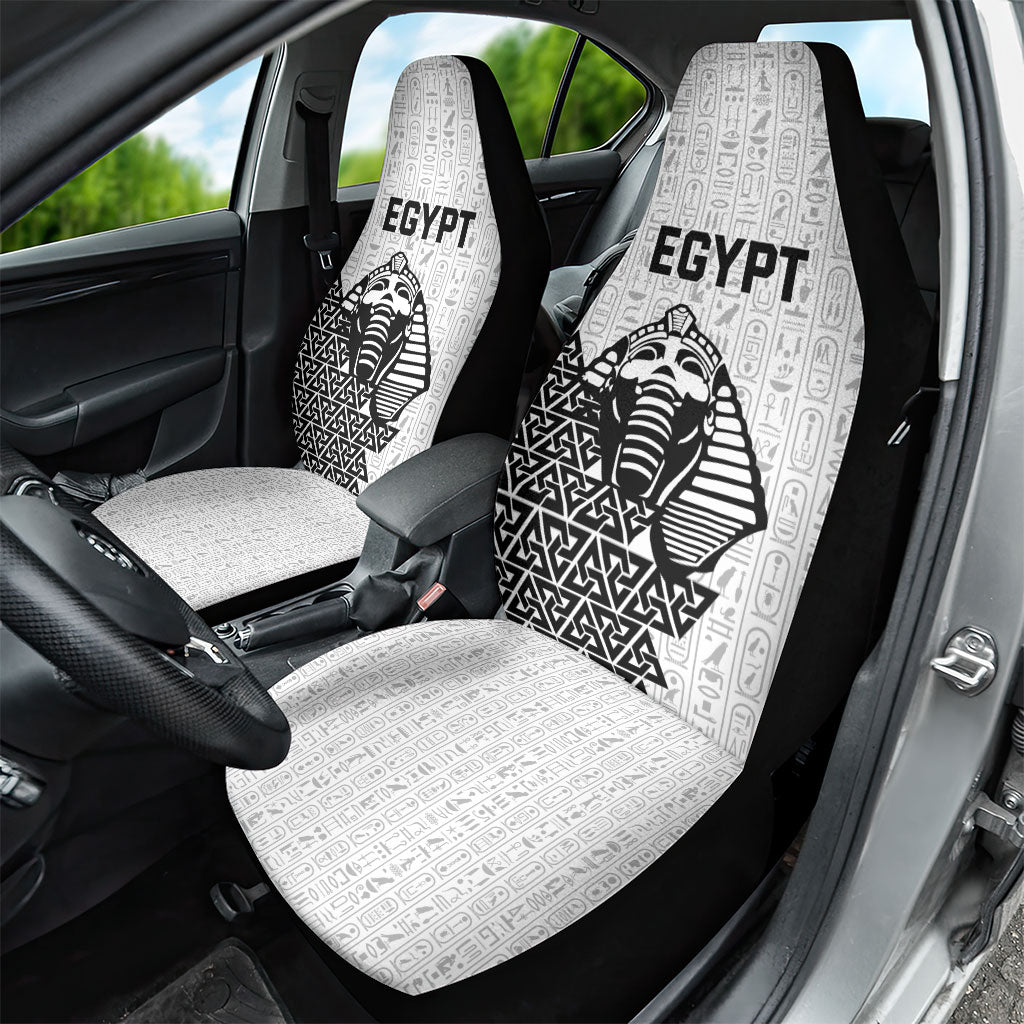 World Football 2026 Egypt Car Seat Cover Pharaohs Hieroglyphs Pride White Version