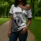 Custom World Football 2026 Egypt Cross Shoulder Shirt Pharaohs Hieroglyphs Pride White Version
