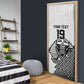 Custom World Football 2026 Egypt Door Cover Pharaohs Hieroglyphs Pride White Version