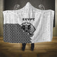 World Football 2026 Egypt Hooded Blanket Pharaohs Hieroglyphs Pride White Version