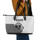 World Football 2026 Egypt Leather Tote Bag Pharaohs Hieroglyphs Pride White Version