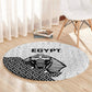 World Football 2026 Egypt Round Carpet Pharaohs Hieroglyphs Pride White Version