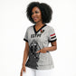 Custom World Football 2026 Egypt Scrub Top Pharaohs Hieroglyphs Pride White Version