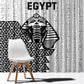 World Football 2026 Egypt Window Curtain Pharaohs Hieroglyphs Pride White Version