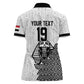 Custom World Football 2026 Egypt Women Polo Shirt Pharaohs Hieroglyphs Pride White Version