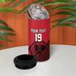Custom World Football 2026 Egypt 4 in 1 Can Cooler Tumbler Pharaohs Hieroglyphs Pride Red Version