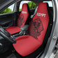 World Football 2026 Egypt Car Seat Cover Pharaohs Hieroglyphs Pride Red Version