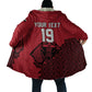Custom World Football 2026 Egypt Cloak Pharaohs Hieroglyphs Pride Red Version