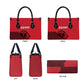 World Football 2026 Egypt Leather Bag Pharaohs Hieroglyphs Pride Red Version