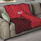 World Football 2026 Egypt Quilt Pharaohs Hieroglyphs Pride Red Version