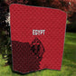 World Football 2026 Egypt Quilt Pharaohs Hieroglyphs Pride Red Version