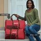 World Football 2026 Egypt Travel Bag Pharaohs Hieroglyphs Pride Red Version
