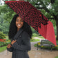 World Football 2026 Egypt Umbrella Pharaohs Hieroglyphs Pride Red Version