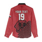 Custom World Football 2026 Egypt Women Casual Shirt Pharaohs Hieroglyphs Pride Red Version