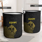 World Football 2026 Egypt Laundry Basket Pharaohs Hieroglyphs Pride Black Version