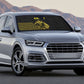 World Football 2026 Egypt Auto Sun Shade Pharaohs Hieroglyphs Pride Black Version
