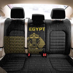 World Football 2026 Egypt Back Car Seat Cover Pharaohs Hieroglyphs Pride Black Version