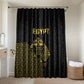 World Football 2026 Egypt Bathroom Set Pharaohs Hieroglyphs Pride Black Version