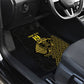 Custom World Football 2026 Egypt Car Mats Pharaohs Hieroglyphs Pride Black Version