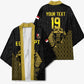 Custom World Football 2026 Egypt Kimono Pharaohs Hieroglyphs Pride Black Version