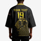 Custom World Football 2026 Egypt Kimono Pharaohs Hieroglyphs Pride Black Version
