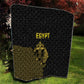 World Football 2026 Egypt Quilt Pharaohs Hieroglyphs Pride Black Version