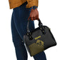 World Football 2026 Egypt Shoulder Handbag Pharaohs Hieroglyphs Pride Black Version