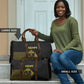 World Football 2026 Egypt Travel Bag Pharaohs Hieroglyphs Pride Black Version
