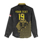 Custom World Football 2026 Egypt Women Casual Shirt Pharaohs Hieroglyphs Pride Black Version