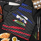 Black Haitians Beast Apron Ripped Flag Graphic