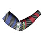 Black Haitians Beast Arm Sleeves Ripped Flag Graphic