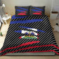 Black Haitians Beast Bedding Set Ripped Flag Graphic - African Pride