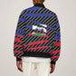 Black Haitians Beast Bomber Jacket Ripped Flag Graphic - African Pride