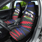 Black Haitians Beast Car Seat Cover Ripped Flag Graphic - African Pride