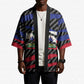 Black Haitians Beast Kimono Ripped Flag Graphic