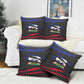 Black Haitians Beast Pillow Cover Ripped Flag Graphic